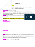 MYP Design E - Portfolio Checklist Moderation