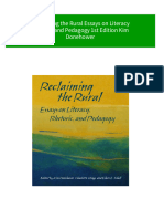 Reclaiming The Rural Essays On Literacy Rhetoric and Pedagogy 1st Edition Kim Donehower Download PDF