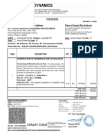 Geo Dynamics Part-2 Invoice