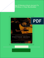 (Ebooks PDF) Download Norton Anthology of Western Music Ancient To Baroque 5th Edition J. Peter Burkholder Full Chapters