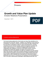 MHP - Growth and Value Plan Update