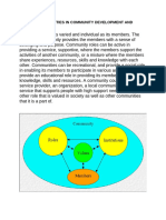 Roles of Communities - Gender Socialization