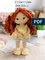 Amigurumi - Boneca Olivia 26,5cm en - PT