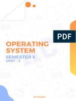 Operating System: Semester 5