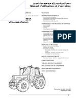 Manuel D'utilisation Et D'entretien: Modèles de Tracteurs Valables: Sommaire