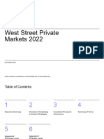 West Street Private Markets 2022