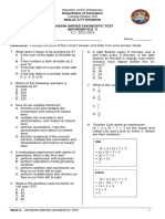 Math-5-Diagnostic Test