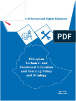 Ethiopia National TVET Strategy 2020