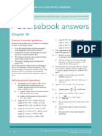 Coursebook Answers Chapter 16 Asal Physics