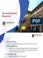 Accounting For Material