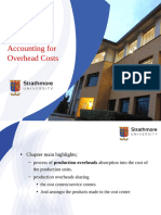 Accounting For Overhead