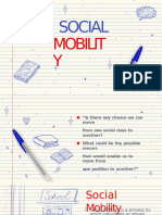 Lesson 13 Social Mobility