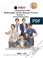 Intro To Philo Q1 Module 1 Doing Philosophy