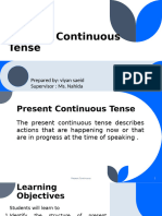 Present Continuous