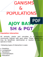 ORGANISMS & POPULATIONS According To Ncert by Diya