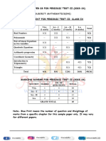 Maths Class X Periodic Test II Sample Paper 03 - 2