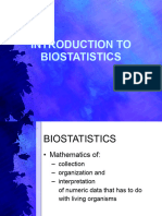 Introduction To Biostatistics 1