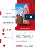 Gestion Del Riesgo Errores y Eventos Adversos