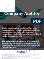 05 Company Auditor