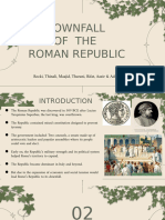 Downfall of Roman Republic - History Presentation