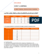 Ejercicios Tema 3 ECONOMIA