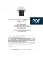 Función y Perspectiva de Los Centros de Atención Temprana (CAT)