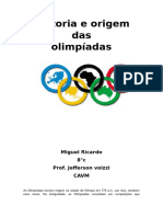 Historia e Origem Das Olimpíadas