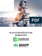 Plan Estratégico de Marketing - Miapp y Supercon