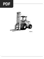 Introduction and Customer Information: Left-Hand Side View of John Deere 488E Forklift (Manufactured 1997-)