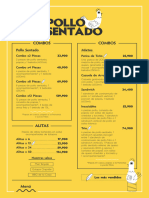 Menu Pollo Sentado Digital