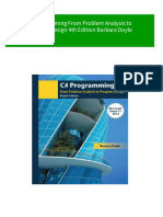 Instant Ebooks Textbook C Programming From Problem Analysis To Program Design 4th Edition Barbara Doyle Download All Chapters