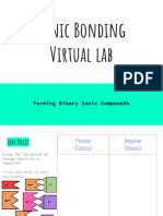 Copy of Copy of Ionic Bonding Manipulative Lab