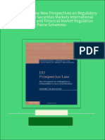 EU Prospectus Law New Perspectives On Regulatory Competition in Securities Markets International Corporate Law and Financial Market Regulation Pierre Schammo All Chapter Instant Download