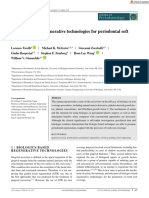 Journal of Periodontology - 2019 - Tavelli - Biologics Based Regenerative Technologies For Periodontal Soft Tissue