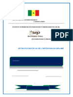 Rapport de Fin D'etude de Stage