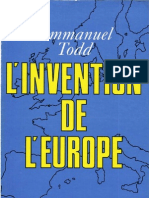 L'Invention de L'europe