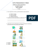 Examen de C Naturales