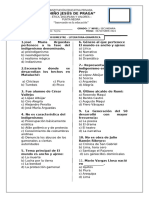 Examen de LITERATURA 3RO OCTUBRE-24