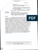 DIARY STUDIES OF CLASSROOM LANGUAGE LEARNING - THE DOUBTING GAME AND THE BELIEVING GAME Kathleen M. Bailey