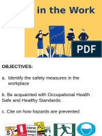 Safety in A Workplace