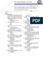 Midterm Exam (Engineering Utilities) - Set A