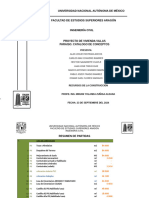 Catalogo de Conceptos