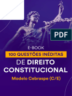 100questões Constitucional Cebraspe