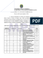 ID-000055 - Resultado Final - Processo Seletivo 2-2018