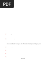 Statement of Profit or Loss and Other Comprehensive Income