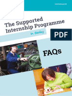 Supported Internship Programme Faqs Leaflet