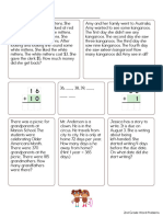 2nd Grade Word Problem Worksheets Book3 2