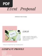 Event Proposal