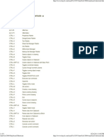 AutoCad 2004 Keyboard Shortcuts