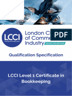 IAB LCCI Level 1 Bookkeeping Specification From 2024